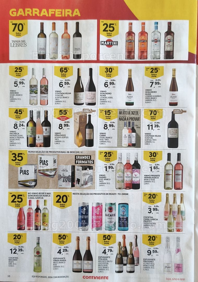Antevisão Folheto CONTINENTE Promoções de 7 a 13 julho